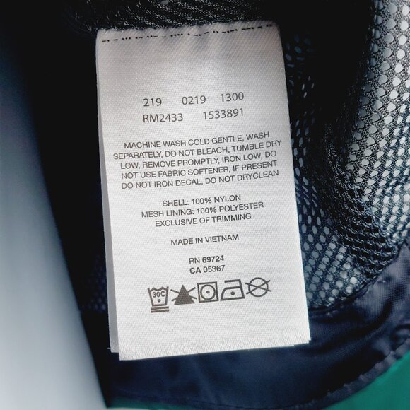 Columbia Men's Green Watertight Li Hooded Outdoor Rain Windbreaker Jacket Sz L - Picture 14 of 15